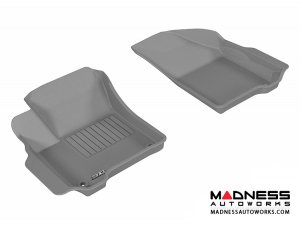 Dodge Journey Floor Mats (Set of 2) - Front - Gray by 3D MAXpider